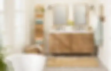 Siapa Bilang Kamar Mandi Tak Bisa Jadi Tempat Memajang Barang? Intip Inspirasinya!