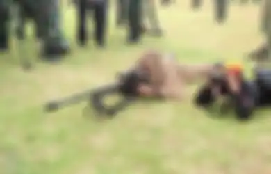 Sniper Pasukan Khusus Siaga Tempur, Panglima TNI Terkesan Pada Prestasi Penembak Runduk Paskhas TNI AU Hingga Umbar Janji Ini 
