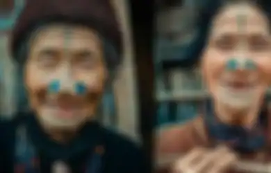 Meski Susah Bernapas dan Terlihat Aneh, Rupanya Inilah Tujuan Utama Wanita Apatani Menyumbat Hidung Mereka dengan Kayu dan Menato Wajah