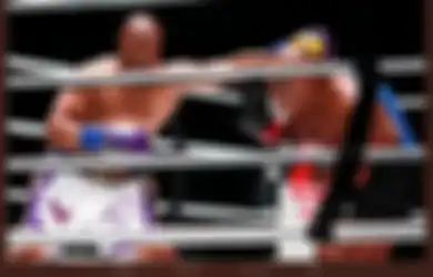 Duel Legenda Tinju  Mike Tyson vs Roy Jones Jr Berakhir Imbang, Netizen: Mike Tyson Harusnya Menang