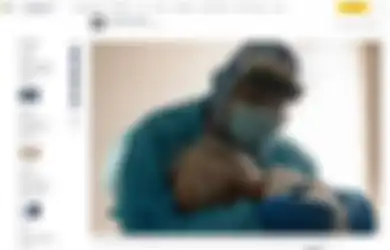 Kisah Viral Dokter Varon, Peluk Pasien Lansia COvid-19 yang Gelisah, Saya Ikut Merasakan Kesedihan yang Dirasakannya