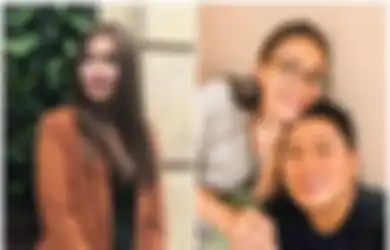 Tak Lagi Malu-malu, Ayu Ting Ting Gandeng Adit Jayusman Hadiri Acara Pernikahan