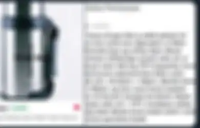 Rumit Banget! Seorang Pembeli Bikin Soal Ujian Fisika Pas Mau Beli Termos di Olshop