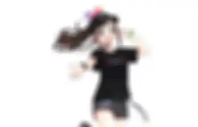 Kizuna Ai Pakai Kaos 
