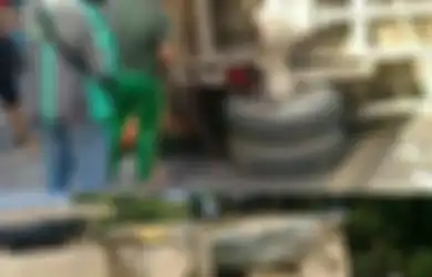 Nahas, Niat Bantu Motor Sang Istri yang Mogok di Jalan, Anggota TNI Ini Tewas Tertimpa Truk Bermuatan Batu
