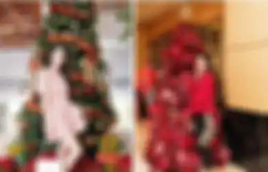 Terlihat Menawan di Depan Pohon Natal, Begini Deretan Gaya Ciamik Artis Indonesia Saat Rayakan Christmas 2020