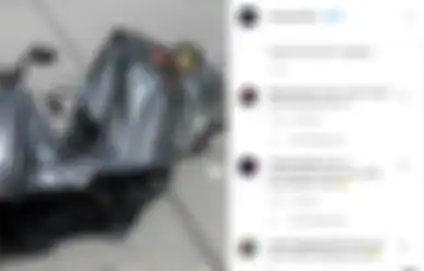 Alami Kecelakaan, Honda Revo Bikin Yamaha Nmax Terbelah Jadi Dua, Netizen: Revo Tangguh!