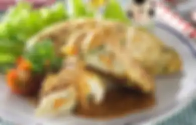 Inspirasi Menu Ramadan, Resep Omelet Sayur Saus Pecel Enak, Sajian Pelengkap Menu Sahur Simple yang Mudah Dibuat