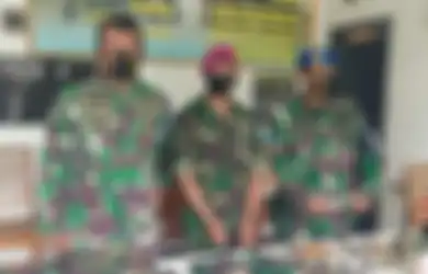 Kicep di Hadapan Anggota TNI AL, Marinir Gadungan Modal Atribut Rp 800 Ribu dan Airsoft Gun Rusak Ditangkap, Danposal Palabuhanratu: Jangan Mudah Percaya dengan TNI yang Datang ke Kampung
