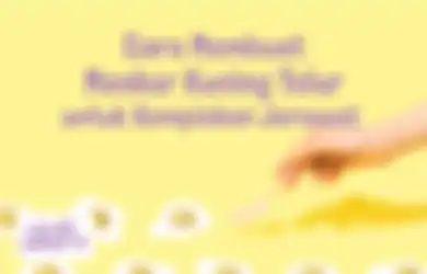 Cara Membuat Masker Kuning Telur untuk Kempiskan Jerawat