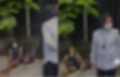 Wajahnya Terlanjur Viral Gegara Dituding Bawa Handphone Saat Ditemui Risma, Pemulung Ini Beri Bantahan Keras: Ini Walkman, Buat Dengerin Radio!