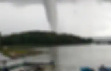 BMKG Jelaskan Puting Beliung di Wonogiri, Ternyata Bernama Waterspout