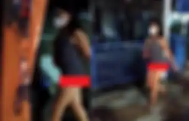 Heboh Video Viral Perempuan Bermasker Tanpa Celana, Buktikan Pandemi Covid-19 Rentan Bikin Stres?