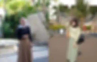 4 Gaya Modis nan Feminin Lesty Kejora Saat Kenakan Rok. Santun Banget!