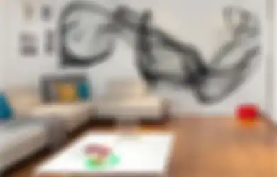 Mengenal Seni Abstrak, Tips Mewarnai Ruang Tamu Tema Abstrak