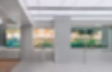 Showroom Ini Bak Galeri Seni, Padukan Teknologi dan Komunikasi Visual dalam Desain yang Terinspirasi Alam