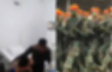 10 Menit di Antara Hidup dan Mati Bergelantungan di Tepi Lantai 20 Wisma Atlet, Pasien Covid-19 Urung Bunuh Diri Berkat Aksi Heroik 2 Prajurit Paskhas