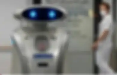 Unik! Robot Pembersih ini Tak Hanya Berfungsi Untuk Bersihkan Debu dan Kaotoran Saja, Tetapi Juga Bisa Menghibur Pasien dan Staf RS di Masa Pandemi