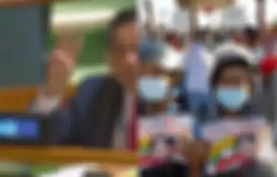 Sampai Bikin Dubes Myanmar Dicap Pengkhianat, Ini Arti Salam Tiga Jari yang Jadi Simbol Perlawanan Demonstran Myanmar