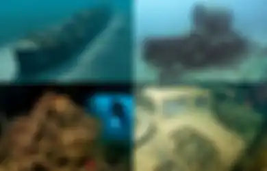 Bangkai Kapal SS Thistlegorm Ini Bawa Dua Lokomotif Uap, Kendaraan Lapis Baja, juga Sepeda Motor Sebelum Ditenggelamkan, Jadi Situs Paling Terkenal Karena Kargonya