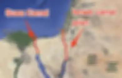 Demi Saingi Terusan Suez, Ternyata AS Pernah Hampir Gunakan 520 Bom Nuklir Untuk Hancurkan Daratan di Dekat Israel Ini, Namun Gagal Dilakukan Gara-Gara Hal Ini