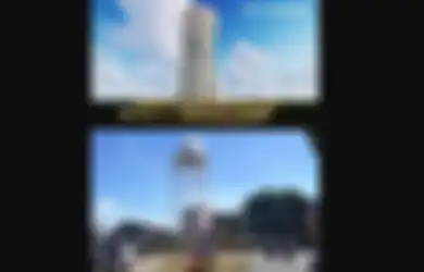Hasil Akhir Mirip Toren Air, Foto Tugu Pamulang Ini Viral di Media Sosial