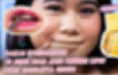 Bikin Ombre Lips yang Lagi Viral dengan Eyeshadow Kuning Yuk!