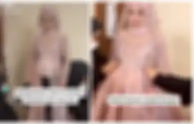 Viral Perut Pengantin Wanita Terlihat Buncit Saat Didandani, MUA Bongkar Fakta Sebenarnya: Hamil Duluan Sebelum Resepsi, Sudah 8 Bulan...