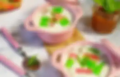 Resep Es Selendang Mayang, Si Warna-warni yang Aesthetic. Gampang!
