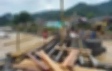 Jengah dengan Janji Palsu Pemerintah, Warga 14 Desa di Lebak Banten Gotong-royong Bangun Jembatan: Sudah Jengkel lah Pusing Lihatnya!