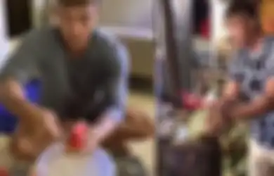 Ngakunya Ingin Bersolo Karier Usai Posisinya Digeser Charly Van Houten, Ruri Repvblik Malah Kepergok Banting Stir Jualan Es Kelapa dan Sop Buah