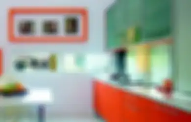 Dapur Menyatu dengan Area Breakfast, Optimalkan Ruang Mungil