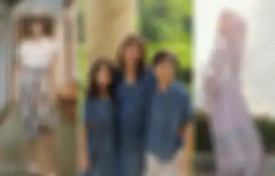 Kepoin 7 Fashion Lebaran ala Putri Para Seleb. Mana Paling Ayu?
