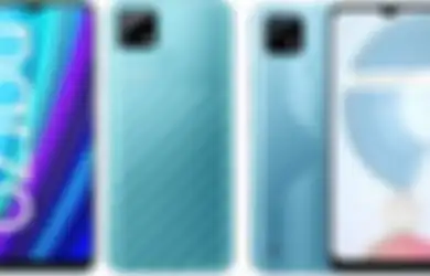Perbandingan realme C21 vs realme Narzo 30A, HP 1 Jutaan RAM 4GB
