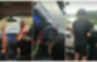 Viral Gara-gara Asik Joget TikTok, Mobil Ini Nyungsep ke Empang Warga