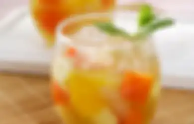Minuman Enak untuk Buka Puasa, Ini Resep Es Setup Buah Nanas dan Pepaya, Segarnya Dijamin Gak Ada Lawan