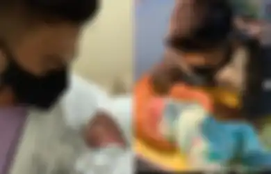 Akhirnya Akui Bayi Nadya Mustika Sebagai Anak Biologisnya, Rizki DA Tak Sungkan Gendong dan Cium Kening Baihaqqi Syaki, Bagaimana dengan Hasil Tes DNA?