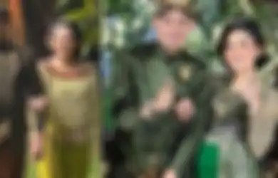 Nella Kharisma Jalani Tradisi Tingkeban 7 Bulanan, Begini Penampilan Serasinya dengan Dorry Harsa