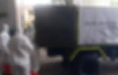 Foto Jenazah Pasien Covid-19 Dibawa Pakai Truk Viral di Twitter, Ini Kata Pemprov DKI