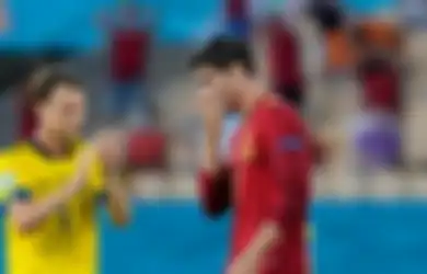 Tampil Buruk di Euro 2020, Alvaro Morata Diserang Netizen
