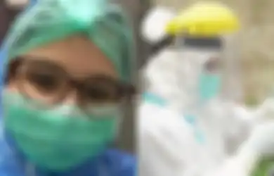 Wajahnya Bak Hilang Ditelan Bumi, Artis Cantik Ini Ternyata Pilih Banting Setir Jadi Dokter Ikut Terjun Langsung Untuk Berjuang di Garda Depan Covid-19 hingga Banjir Pujian Netizen