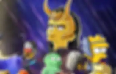 Loki Jadi The Simpson dan Main ke Springfield. Ini Tanggal Tayangnya!