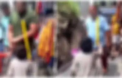 Viral, Aksi Seorang Bocah yang Berdiri di Tengah Jalan hingga Berani Menunjuk Orang yang Lewat, Alasannya sungguh Tak Terduga!