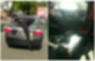 Kronologi Cewek Pengemudi Mobil Vios Seret Motor Sejauh 200 Meter hingga Dikejar Warga