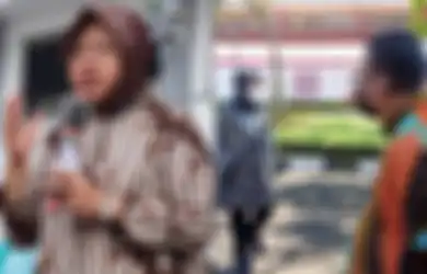 Foto Risma Marah-marah Disorot, Ucapan Mensos Justru Bikin Hati Orang Papua Terluka