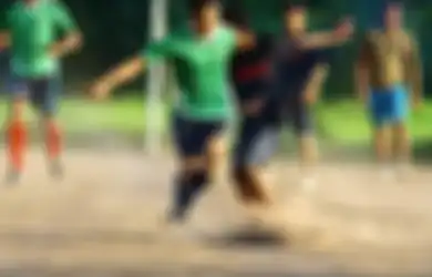 Warga Depok Gelar Turnamen Bola Saat PPKM Level 4, Peluit Belum Bunyi, Pertandingan Dibubarkan Aparat