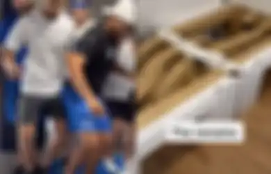 Beredar Rumor Soal Klaim Ranjang Anti-Seks, Para Atlet Olimpiade Tokyo 2020 Iseng Buktikan Kekuatan Tempat Tidur Kardus di Olympic Village