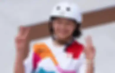Profil Momiji Nishiya, Skater 13 Tahun Ini Cetak Rekor Usai Raih Emas di Olimpiade Tokyo 2020