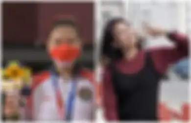 Raih Emas Olimpiade Tokyo 2020, Intip Kecenya 4 Gaya Kasual Greysia Polii di Luar Lapangan!