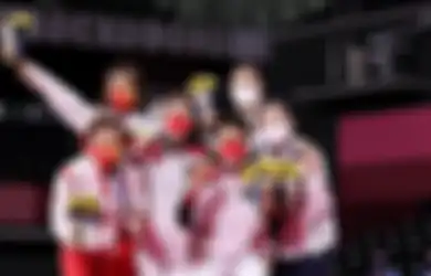 Makna Karangan Bunga 3 Warna yang Diterima Atlet Olimpiade Tokyo 2020 Punya Filosofi Kebangkitan
